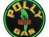 Polly Gasoline Neon Sign in a Metal Can : 36in