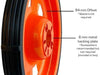 GUNIWHEEL™ Universal Vehicle Mounting System Roller Wheel with Universal Lug Pattern - Safely Move & Mount Vehicles