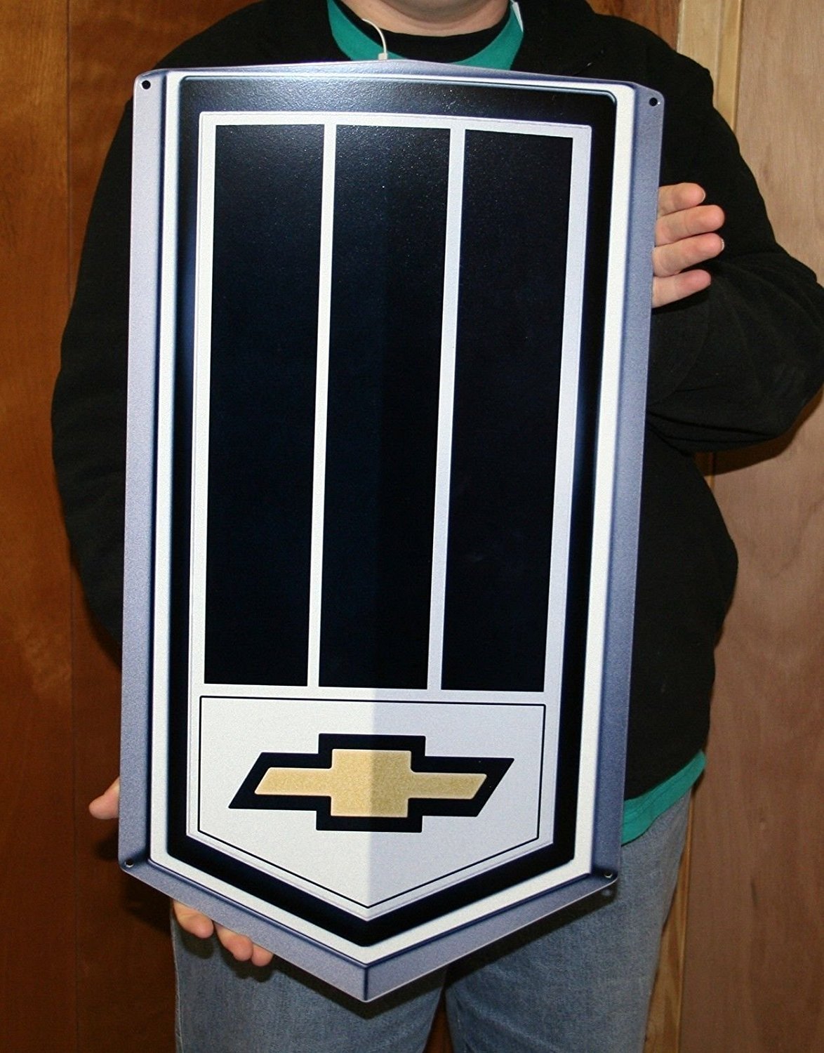 1979 Z28 Camaro Front Emblem Metal Wall Sign 24 x 13