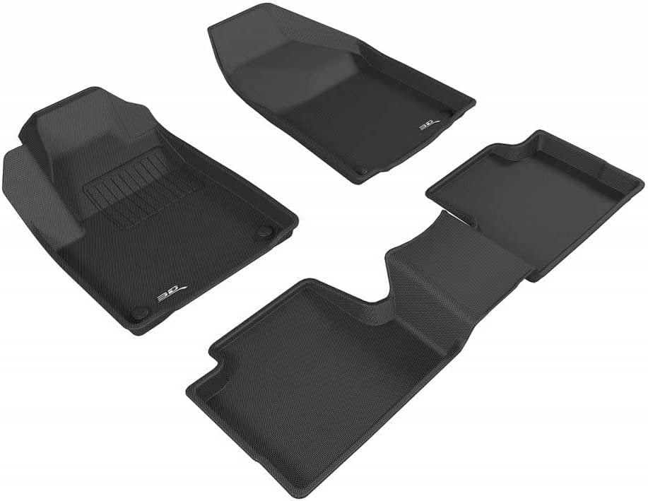 2015-2022 Jeep Cherokee 3D MAXpider All-Weather Floor Mats Custom Fit - Black