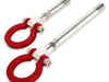 Front and Rear WCC Tow Hooks - Anodized Red - C7 & C8 Corvette