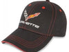 C7 Corvette Patch Hat : Black/Red