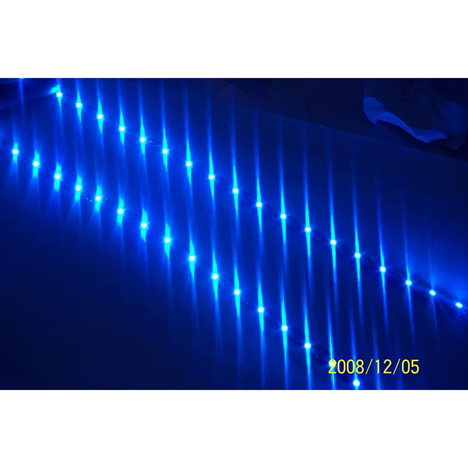 Delta Lights (03-9512-50B) LED 2 DR Accent LED Light Strip - Blue (4X 12)-SR1 Performance