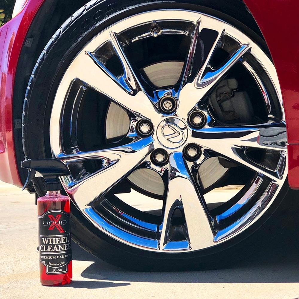 Liquid X Wheel & Tire Bundle - Wheel Cleaner, R.V.P. Wheel Woolies & Applicator-SR1 Performance