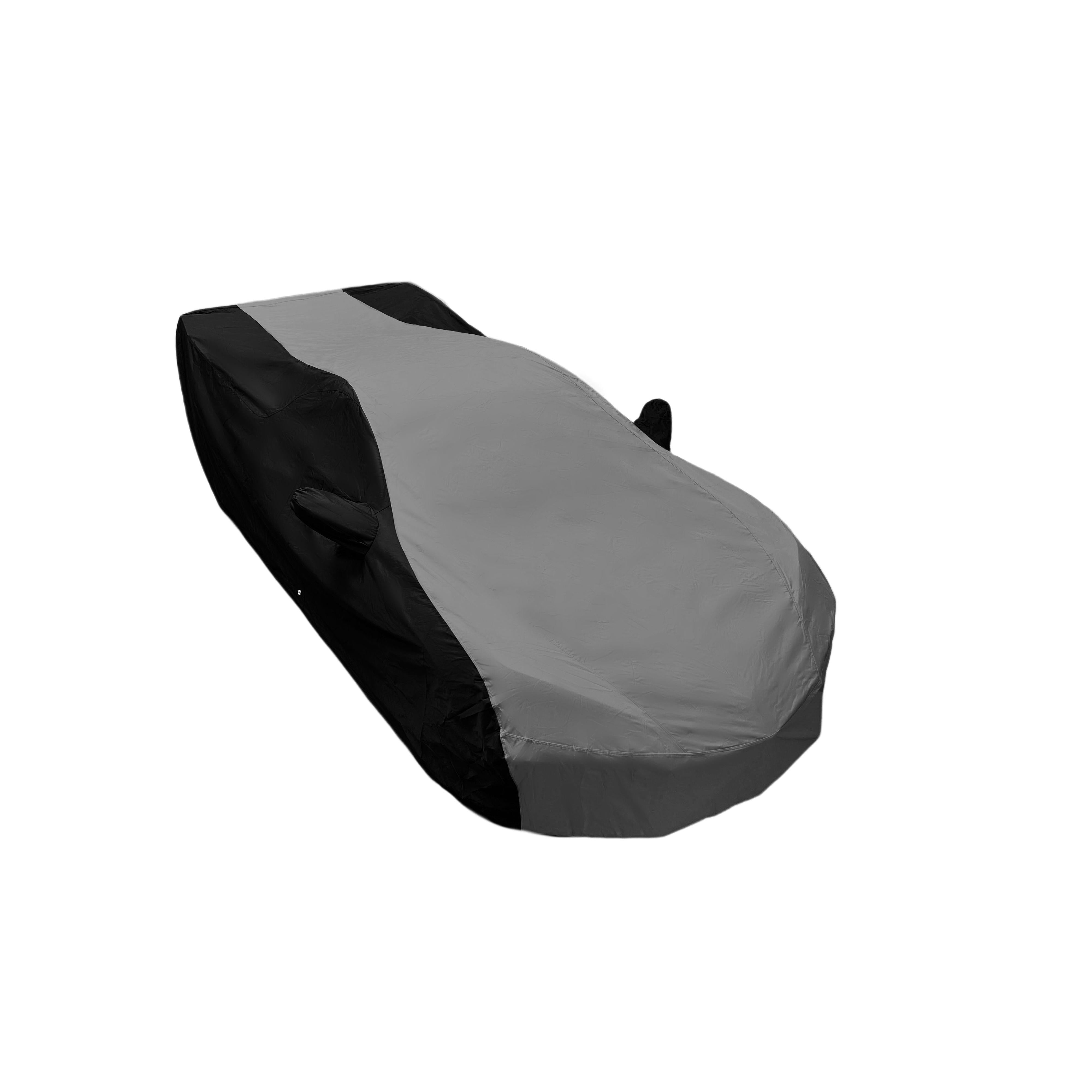 C8 Corvette Ultraguard Plus Car Cover - Indoor/Outdoor Protection (Grey/Black)