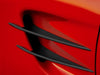 1997-2004 C5/Z06 Corvette Side Spears Billet - Semi-Gloss Black Powder Coat