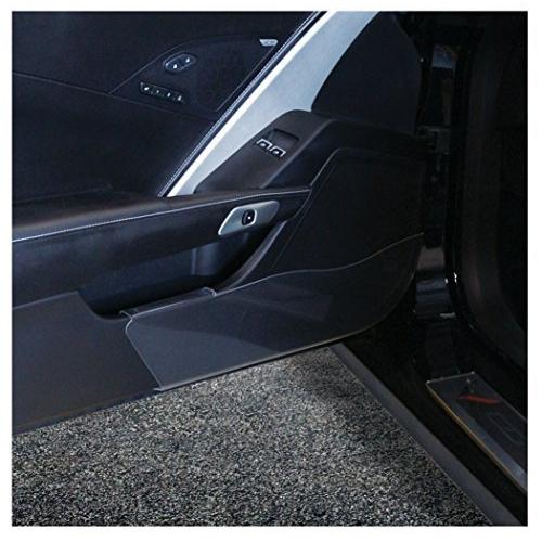Corvette - Door Kick Panel - Clear Acrylic : C7 Stingray, Z51, Z06-SR1 Performance