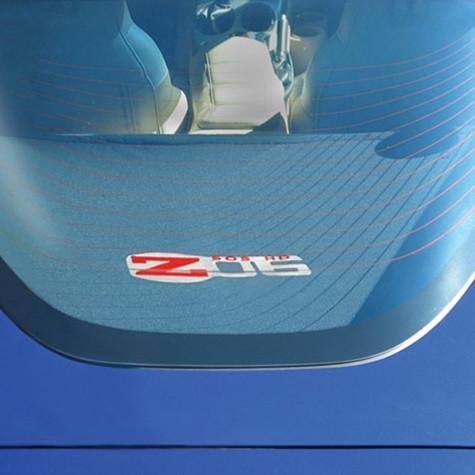 Corvette Rear Cargo Shade : Z06-SR1 Performance