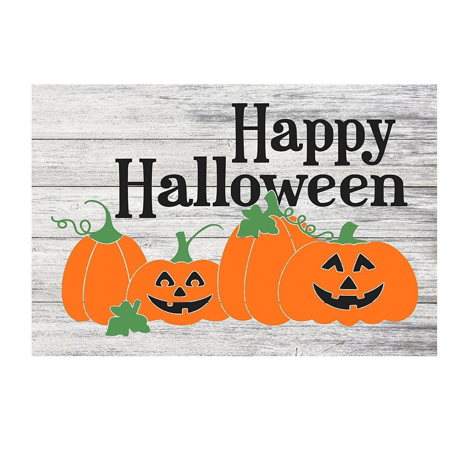 Halloween Spooktacular Rustic Metal Sign - 12" x 8"