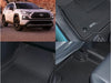 2019-2021 Toyota RAV4 Gas 3D MAXpider Custom Fit KAGU Floor Mats - Black