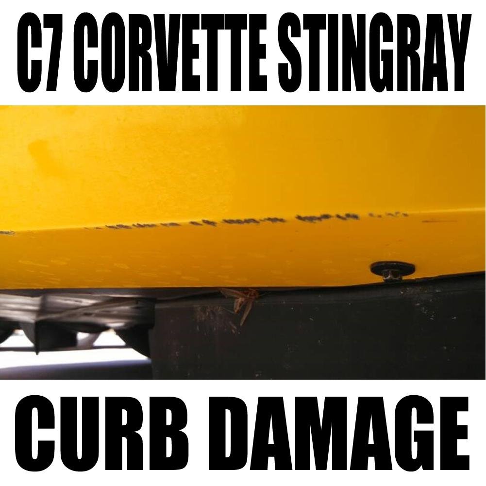 C7 Stingray Corvette Curb Alert Bumper Warning System-SR1 Performance