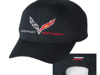 C7 Corvette Grand Sport Flag Hat : Black-SR1 Performance