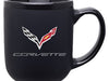 C7 Corvette Logo Coffee Mug - Black