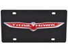 Eurosport Daytona, Inc. Carbon Steel License Plate- Trailhawk Badge