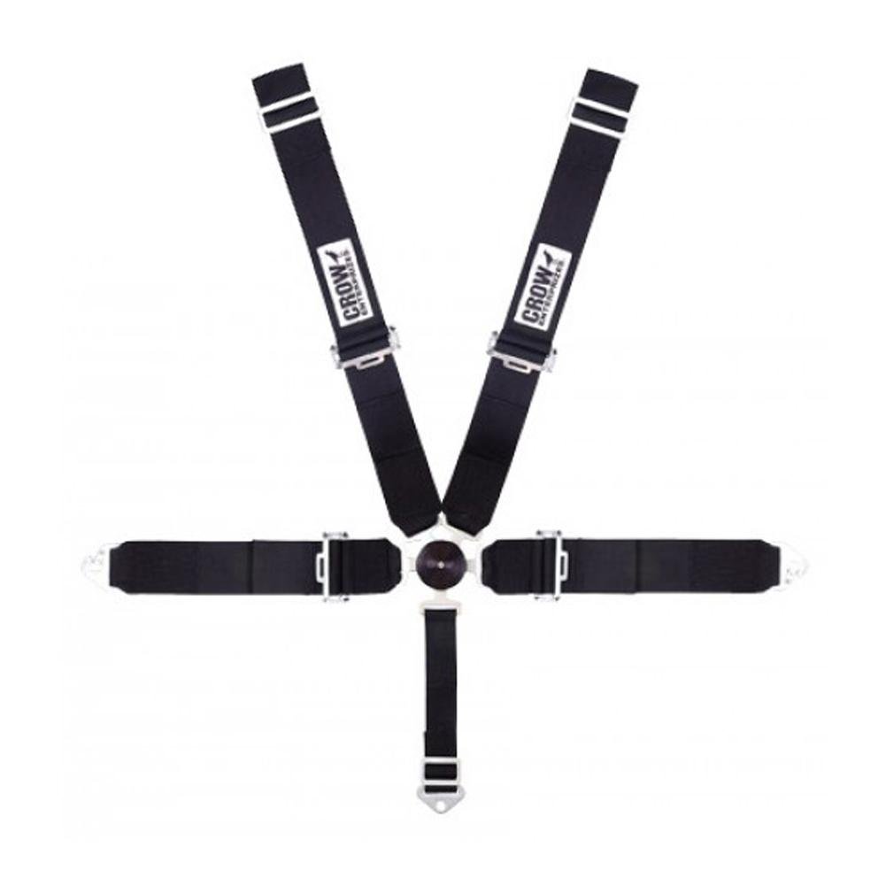 Corvette Racing Harness : Crow Enterprizes 50" - Black-SR1 Performance
