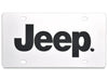 Eurosport Daytona 1418-1 Stainless Steel Jeep Logo License Plate