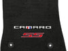 2016-2024 Camaro Lloyd Floor Mats Velourtex - Ebony with 6th Gen Camaro & Red SS