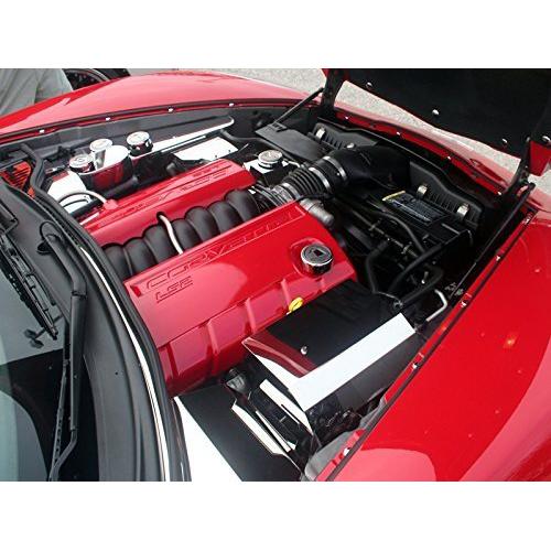 2005-2013 Corvette Chrome Engine & Trunk Screw Cap Cover Kit - 60pc-SR1 Performance