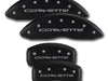 C7 Corvette Stingray Brake Caliper Cover Set with "CORVETTE" Script