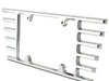 C7/C8 Corvette Stingray Billet Open End License Plate Frame