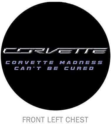 C7 Corvette Madness Can't Be Cured Tee Shirt - Black