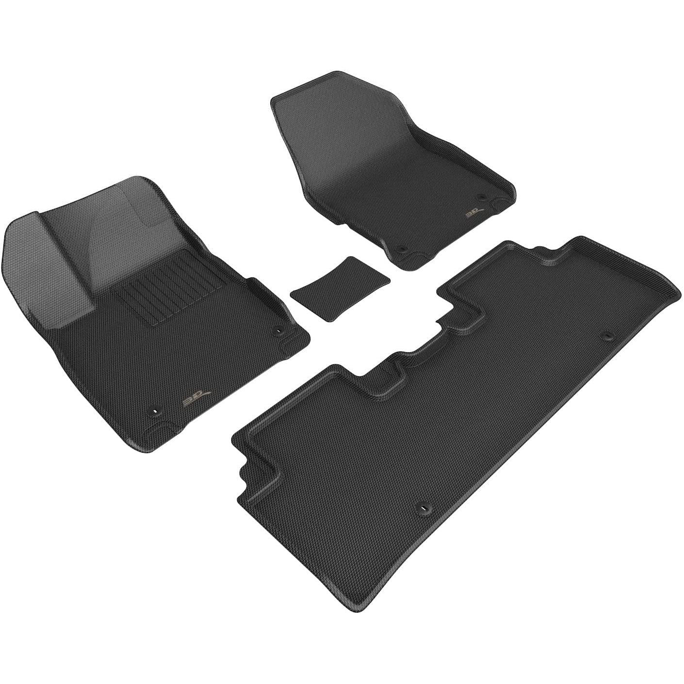3D MAXpider KIA EV6 2022 Kagu Black R1 R2 (4 PCS)-SR1 Performance