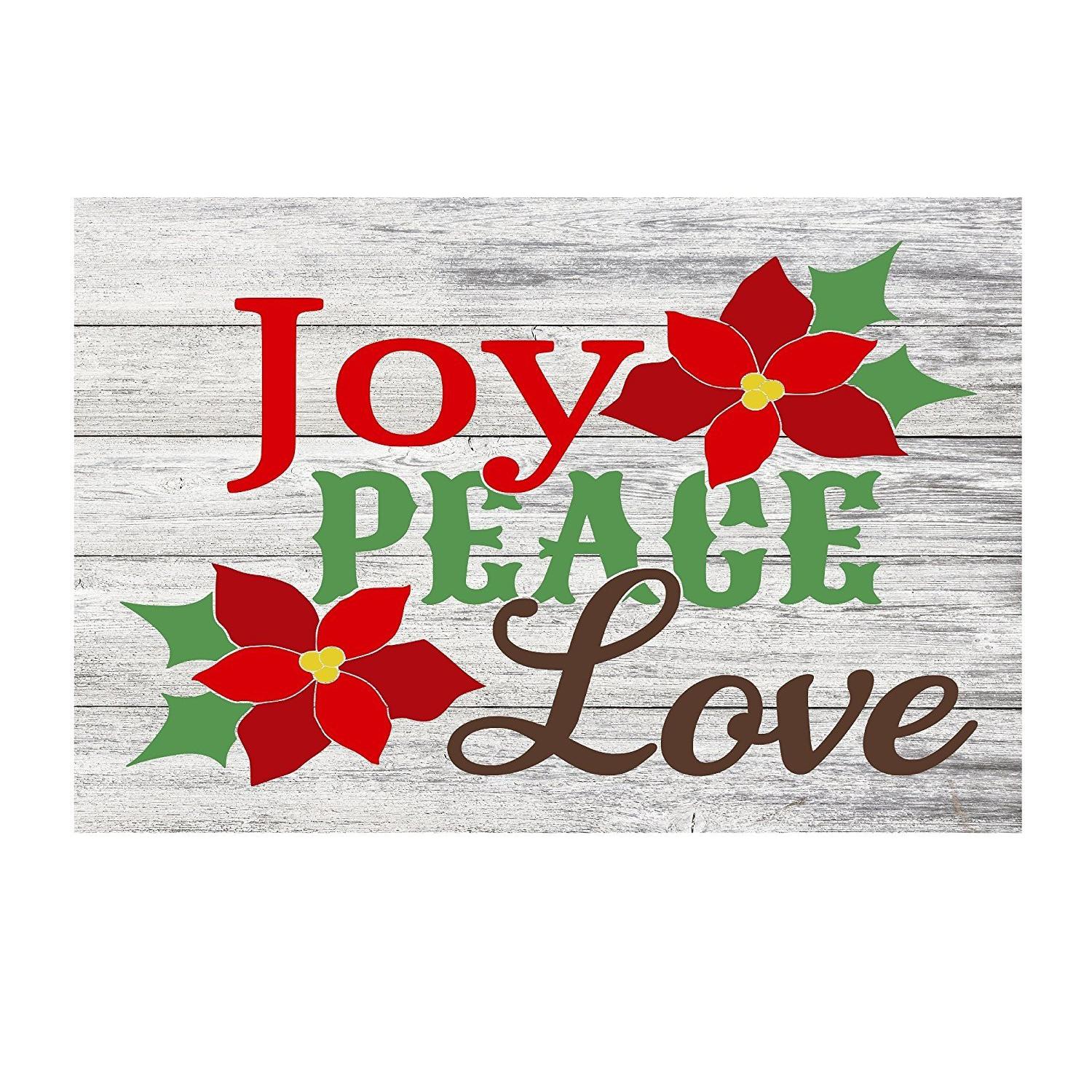 Christmas Quote Decor Metal Sign - 12" x 8"-SR1 Performance