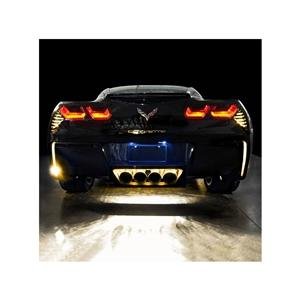 Corvette Rear Fascia/Exhaust LED Lighting Kit - RGB Bluetooth : C7 Stingray, Z51