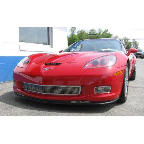 American Car Craft Chevrolet Corvette 2006 2007 2008 2009 2010 2011 2012 2013 Z06 / Grand Sport Mesh Hood Vent Grilles Trim Kit-SR1 Performance