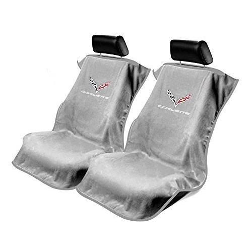 Seat Armour SA100COR7G Corvette C7 Grey Seat Protector Towel, 1 Pack-SR1 Performance