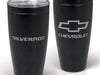 Chevy Silverado Copper Lined Tumbler - Travel Coffee Mug - 30oz