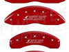 2016-2021 Camaro SS Caliper Covers with SS Logo - BLACK WITH RED SS