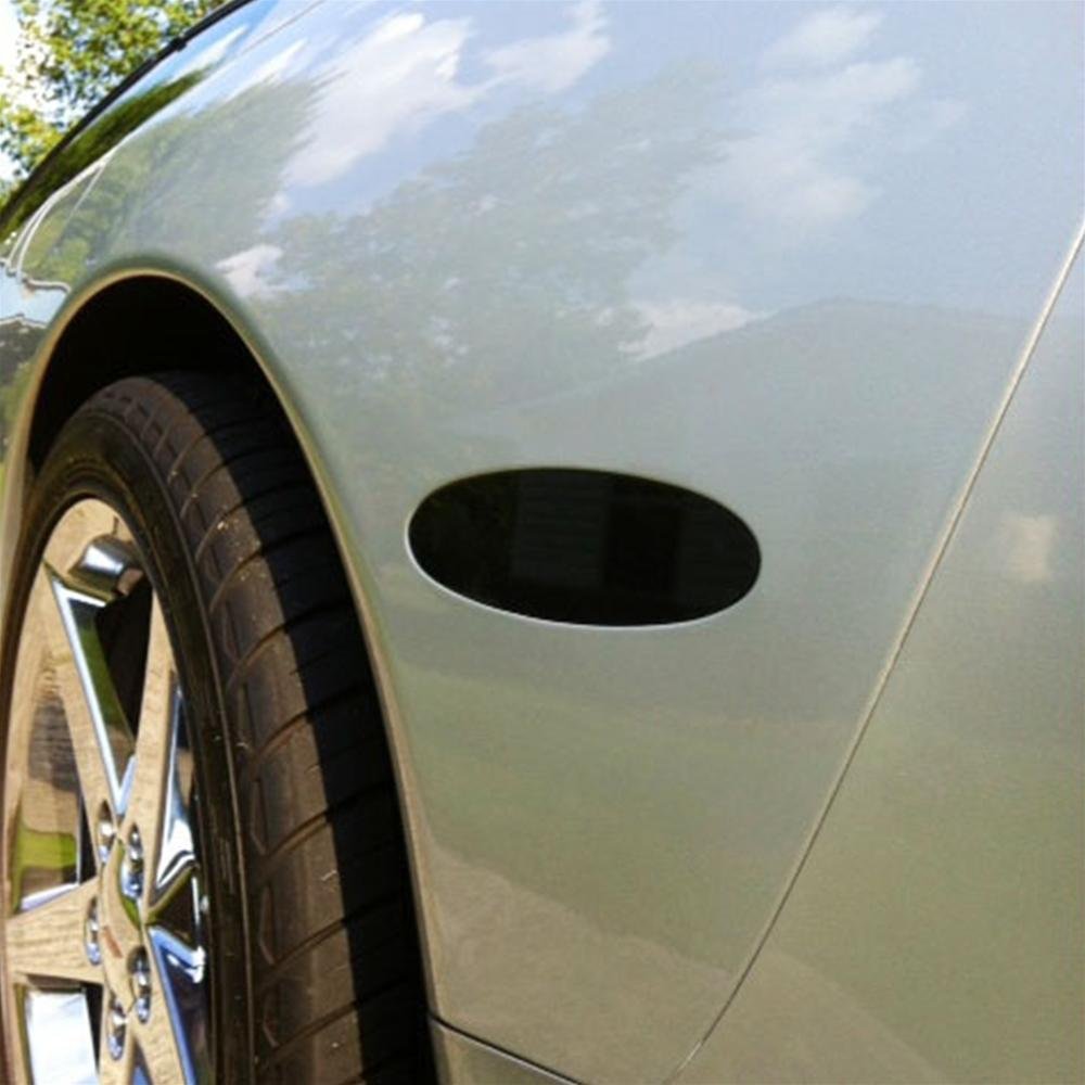 Corvette Low Profile Acrylic Rear Side Marker Blackout Kit 2 Pc. : 1997-2004 C5 & Z06-SR1 Performance
