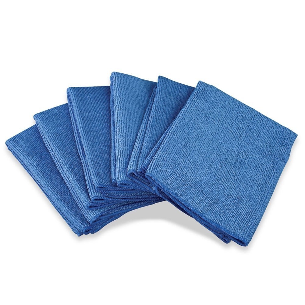 Ultra Fine Premium Microfiber Polishing Towel - Professional Grade (12 pack)