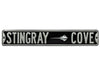 C7 Corvette Stingray Cove - 36" Metal Sign