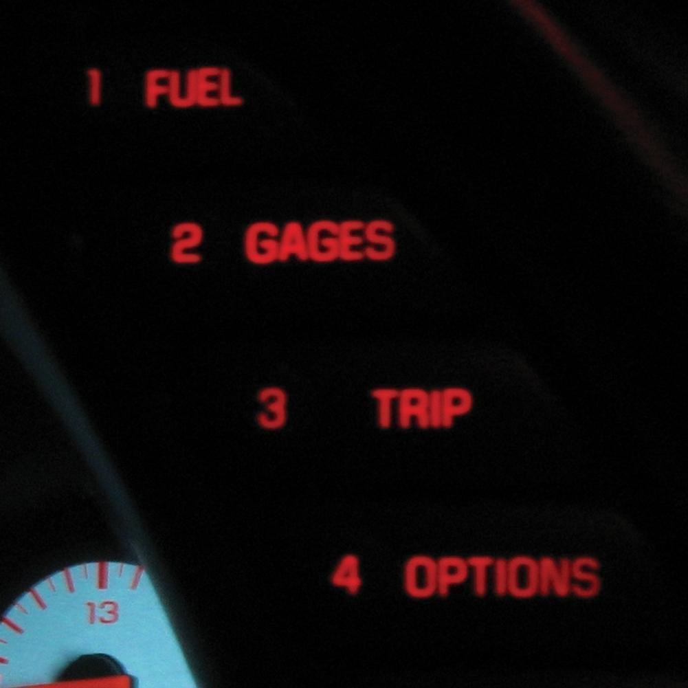 Corvette HUD & DIC LED Instrument Panel Lights : 1997-2004 C5-SR1 Performance