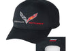 C7 Corvette Grand Sport Flag Hat : Black