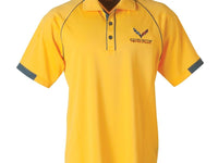 C7 Corvette Racing Aloha Snag Resistant Polo - Yellow-SR1 Performance