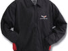 C6 2005-2013 Corvette Jacket - Black and Red Twill Embroidered