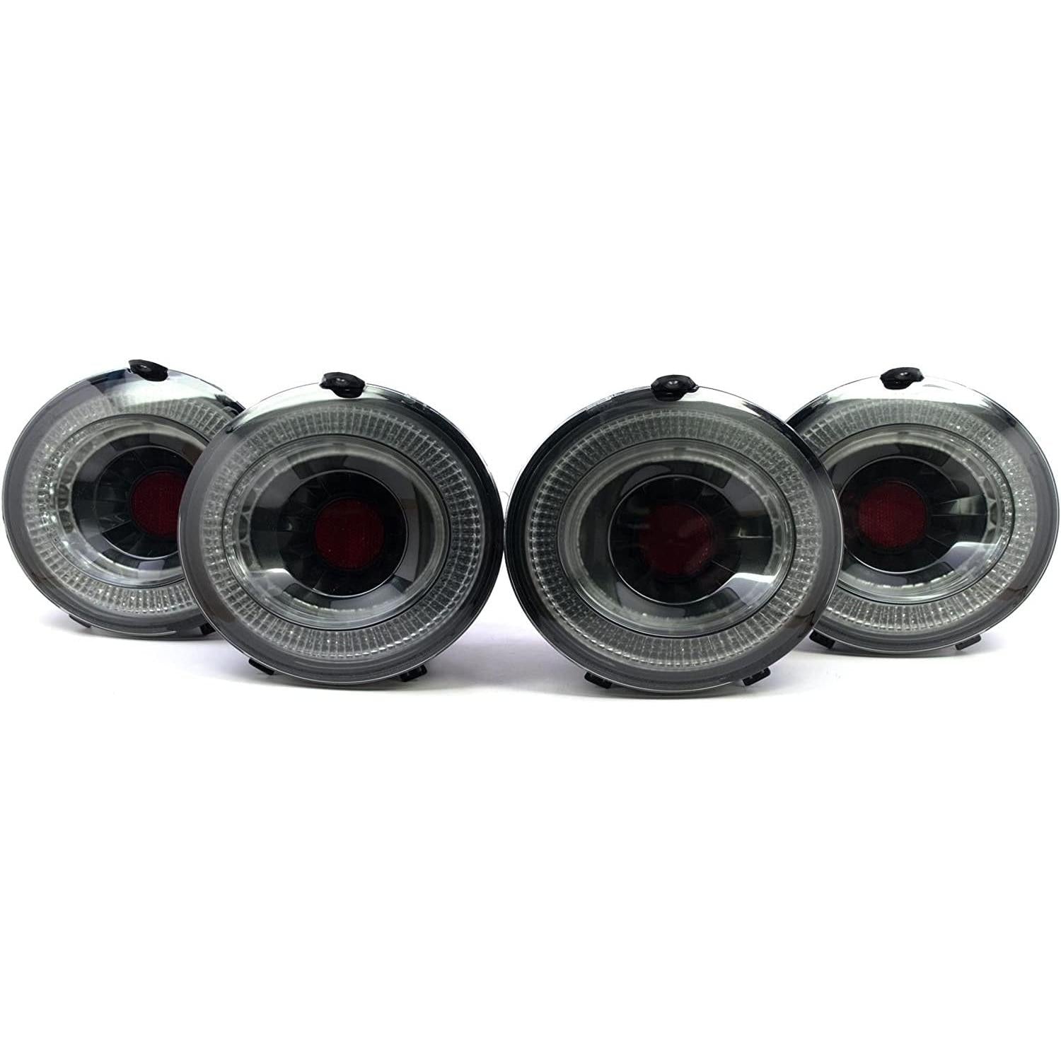 Morimoto XB LED Taillights (Smoked Lens), Plug and Play Housing Upgrade, fits 2005-2013 Chevy Corvette C6, DOT Approved Assembly, LED Sequential Turn Signals, Brake, Reverse Lights (1x LF461.2)-SR1 Performance