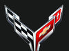 2020-2024 C8 Corvette Trunk/Frunk Crossed Flag Metal Under Hood Emblem