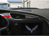 American Car Craft C7 Corvette Stingray Dash A/C Vent Trim 2Pc Polished