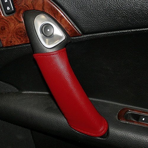 Corvette Door Handle Accent - Leather : 2005-2013 C6,Z06,ZR1,Grand Sport