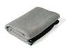 Liquid X Gray Matter Waffle Weave Drying Towel with Silk Edges - 25" x 36"