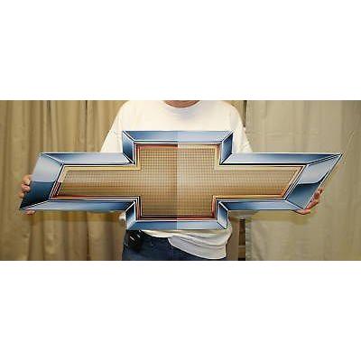 GM Chevrolet Bowtie Metal Wall Sign 34