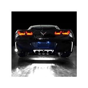 Corvette Rear Fascia/Exhaust LED Lighting Kit - RGB Bluetooth : C7 Stingray, Z51