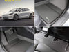 2020-2021 Tesla Model 3 All Weather Floor Mats 3D MAXpider Custom Fit Kagu-Black
