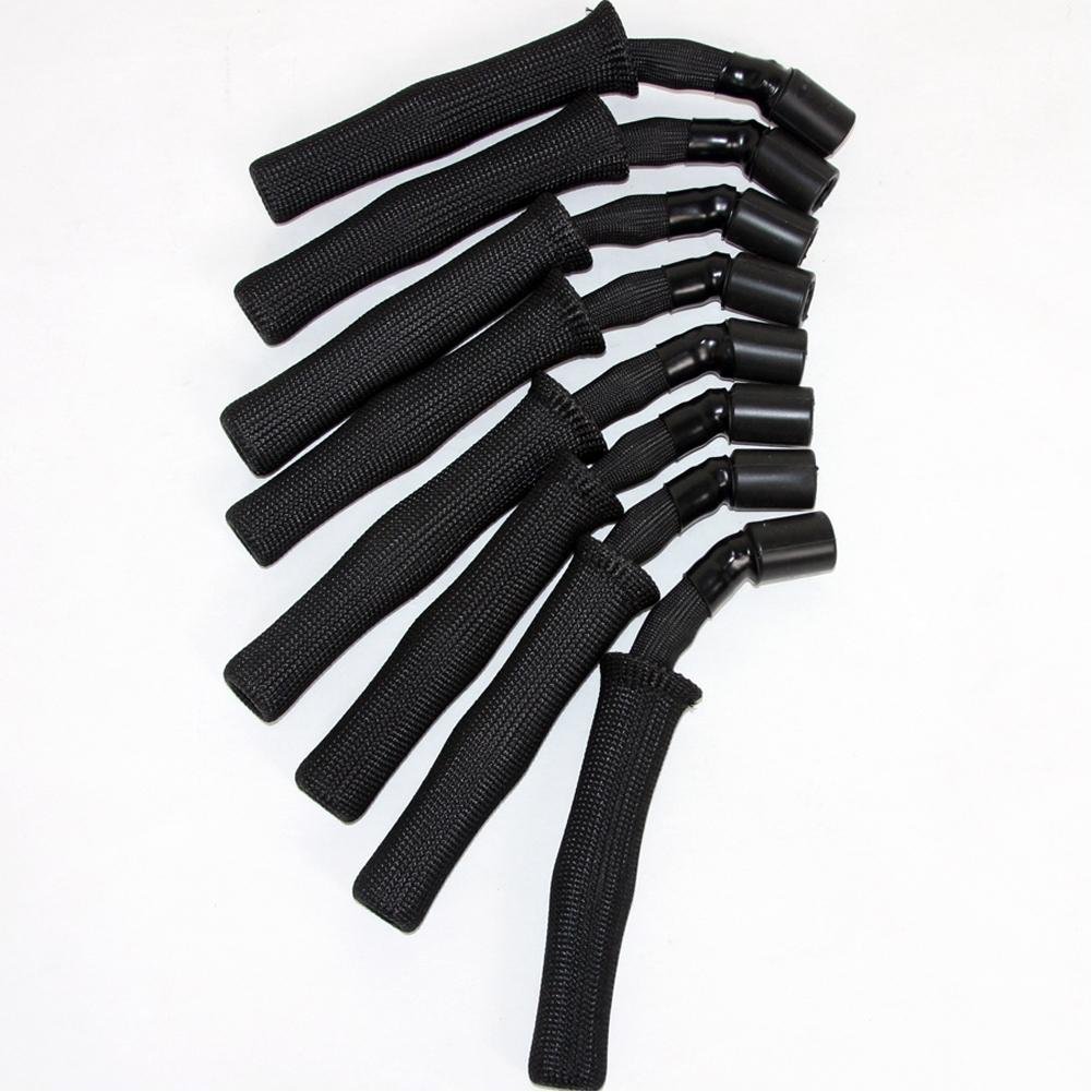 Corvette Spark Plug Wires (Set) - Granatelli Motorsports 8mm Black : 1997-2004 LS1,LS6 & 2014 Stingray LT1-SR1 Performance
