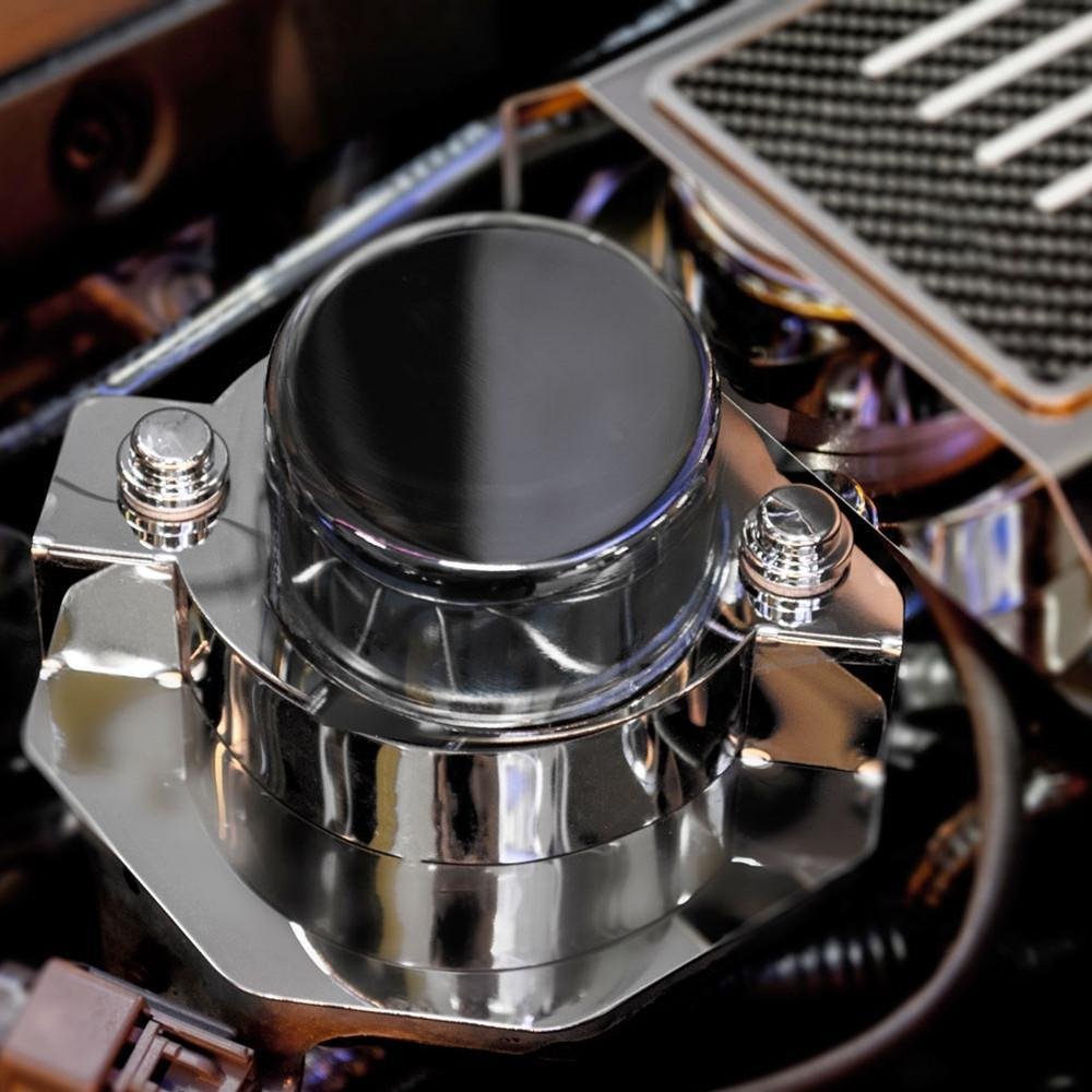 Corvette Vacuum Pump Actuator Cover - Polished : C7 Stingray, Z51, Z06-SR1 Performance