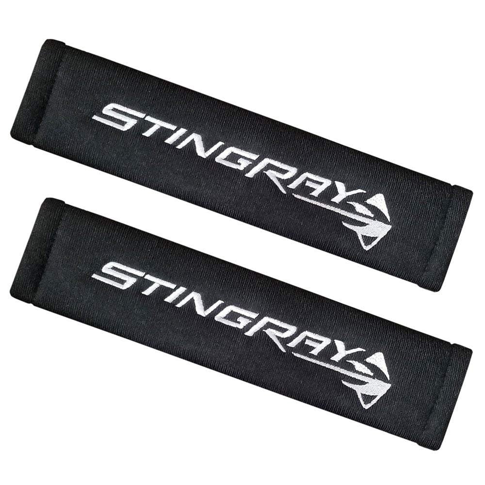 Corvette Seatbelt Harness Pad : C7 Stingray (Yellow)-SR1 Performance